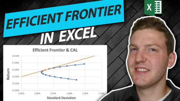 Efficient Frontier in Excel